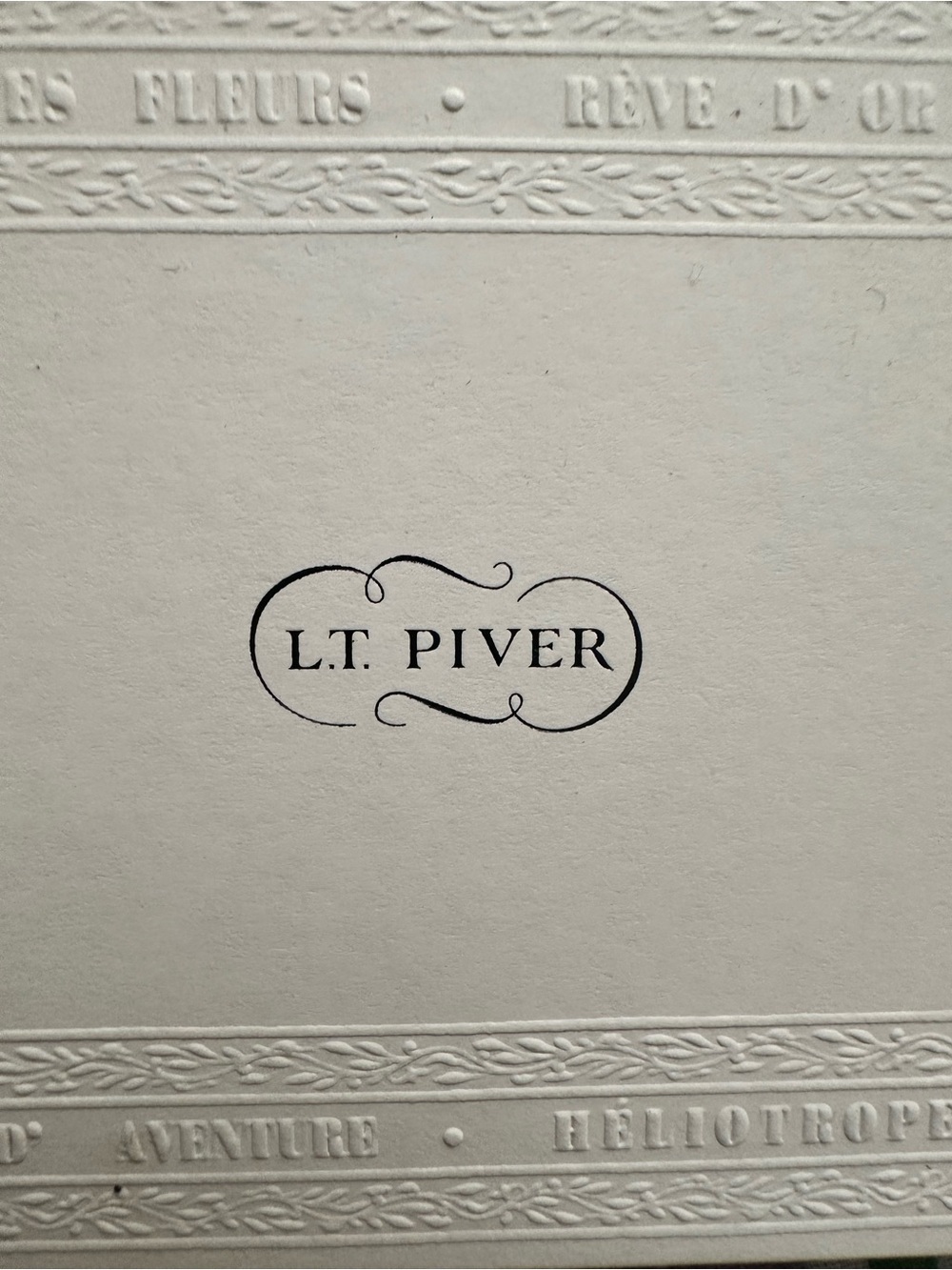 L. T. PIVER Olfactory Library